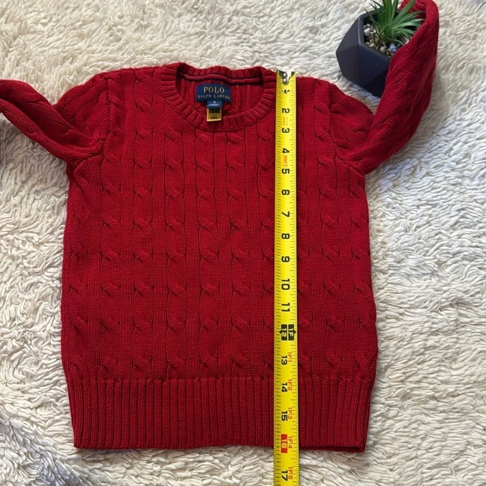 NWOT Polo Ralph Lauren Cable-Knit Cotton Sweater for kid size 4